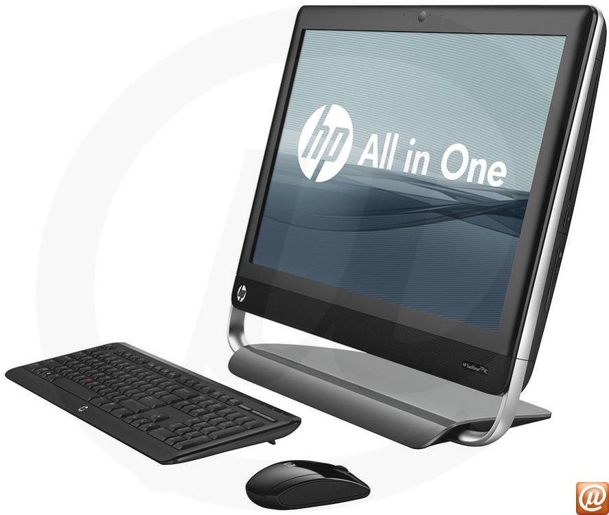 A7L04LT - Desktop-PC All-in-One com tela de toque TouchSmart Elite HP 7320 Intel Core i3-2120 (3.30GHz) 4GB 500GB 21.5" LED DVD-RW Windows 7 Professional 64 Wi-Fi N WebCam Full HD